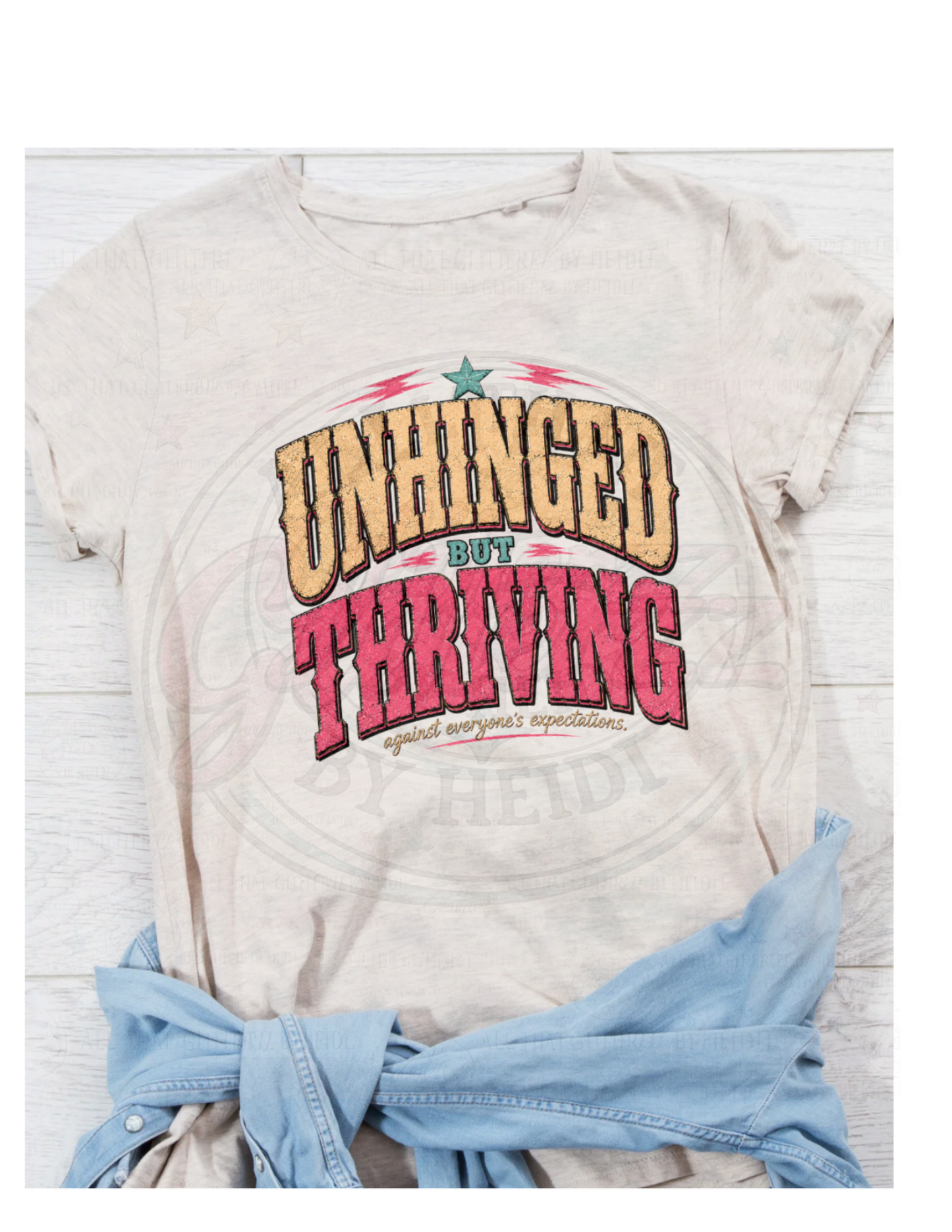 Unhinged but thriving!