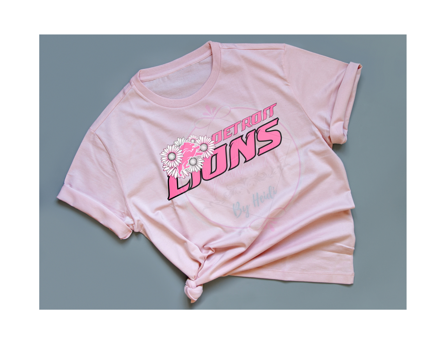 Detroit Lions Floral T