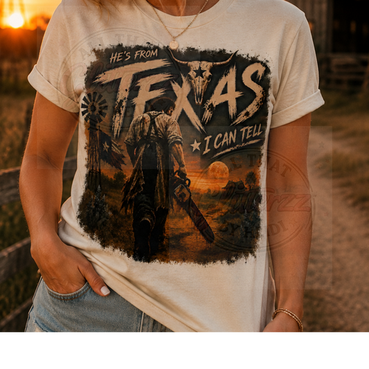 He’s from Texas I can tell !